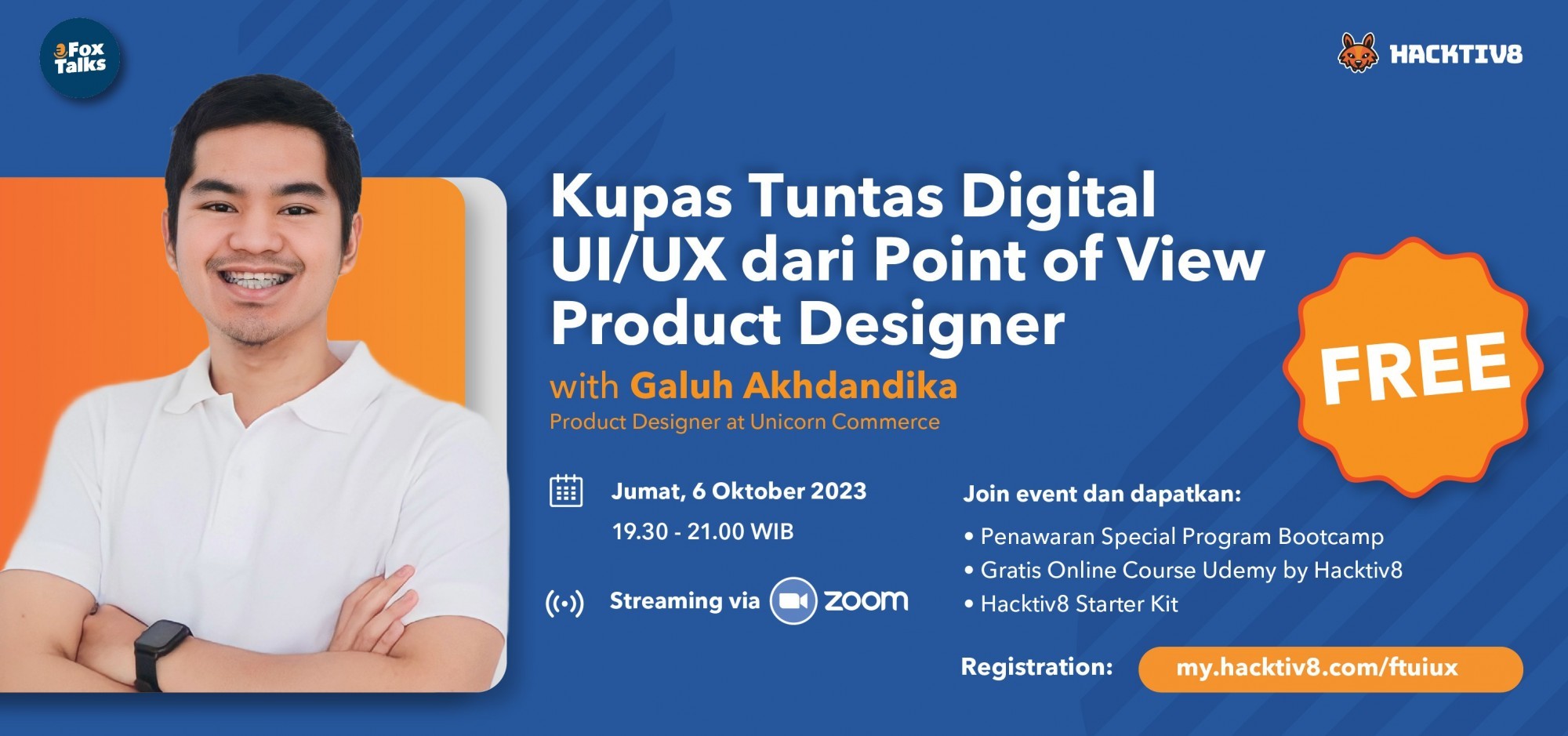 Tiket Kupas Tuntas Digital UI/UX dari Point of View Product Designer ...